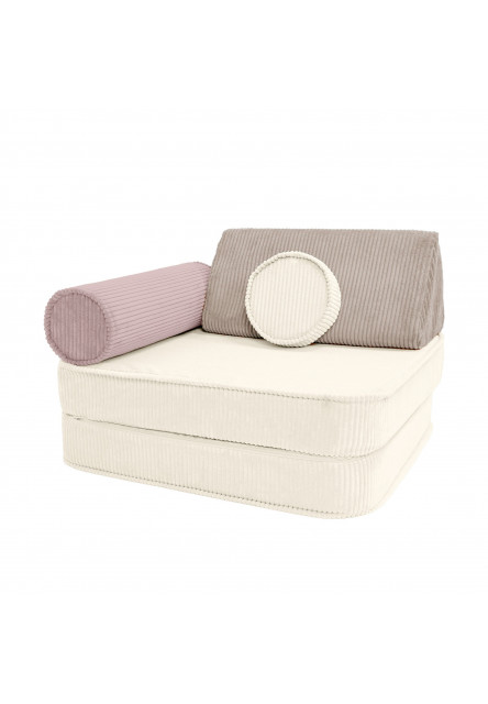 Modulární dětská Sofa – 8-dílná | Aesthetic Latte Macchiato